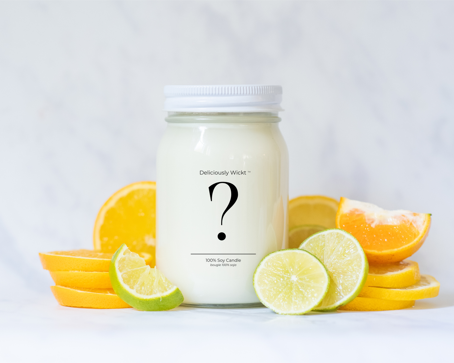 Candle of The Month - FRUITY - 16oz Mason Jar Soy Candle