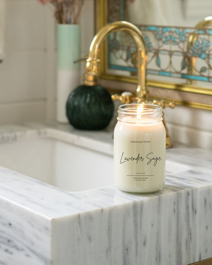 Going, Going Gone Scents - 16oz Mason Jar Soy Candle