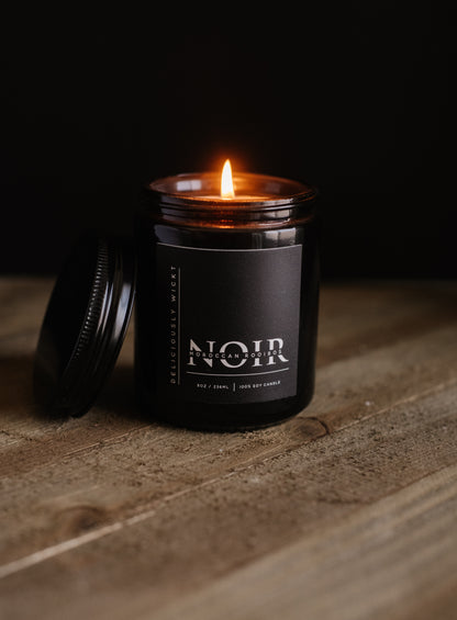 Moroccan Rooibos - 8oz Scented Soy Candle NOIR