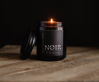 Moroccan Rooibos  - 8oz Scented Soy Candle NOIR